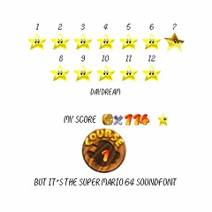 but it's the Super Mario 64 soundfont