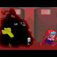 FNF The Backrooms Level ! Run For Your Life