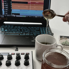 Pfefferminz mit Honig