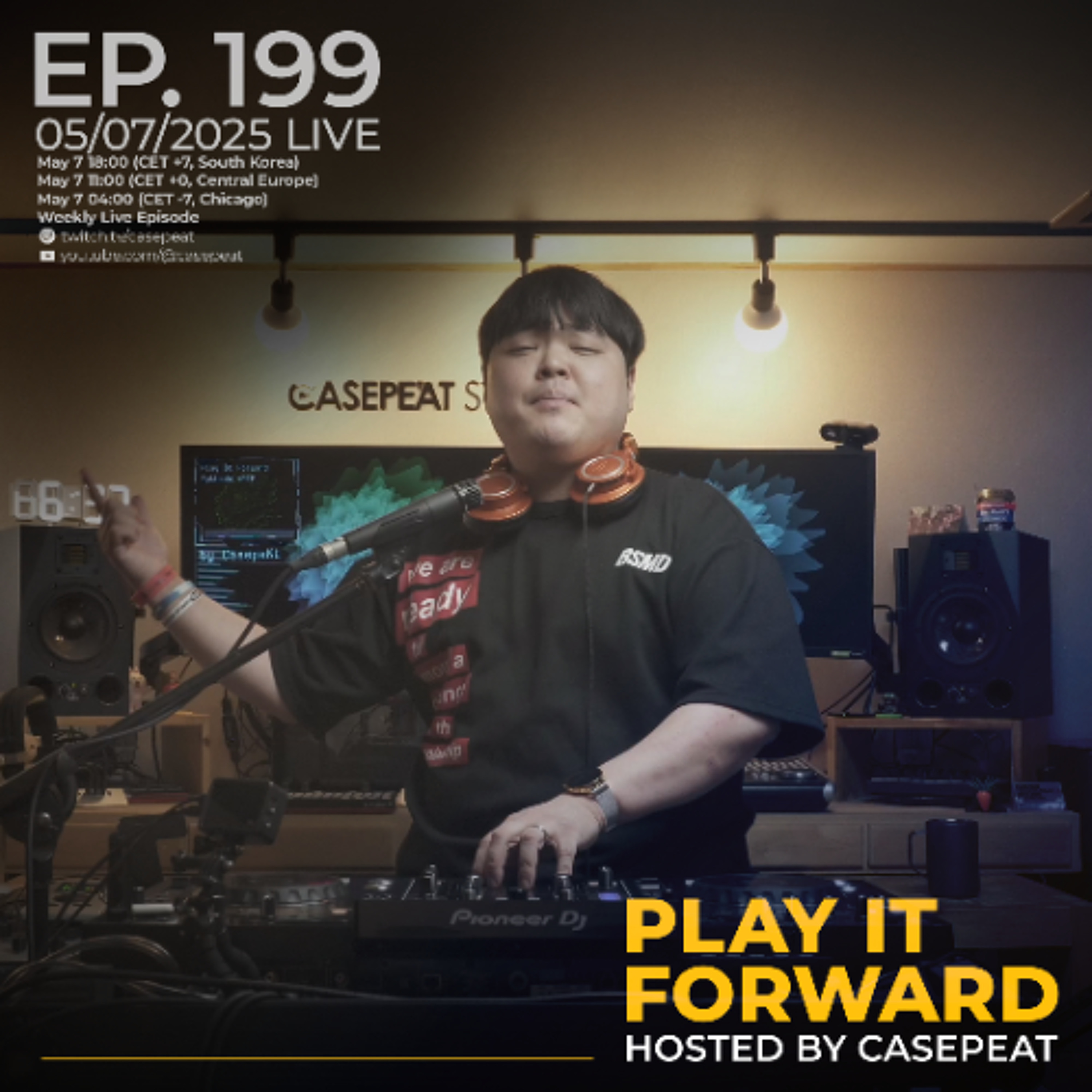 Play It Forward Ep. 199 [Trance & Progressive] by Casepeat - 05/07/25 LIVE episode artwork