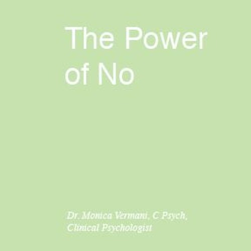 The Power of No - Podcast