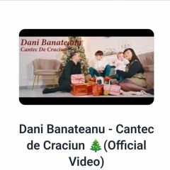 Dani Bănățeanu' - Cântec de Crăciun ✨⛄❄️🪟🎄👨‍👩‍👦‍👦