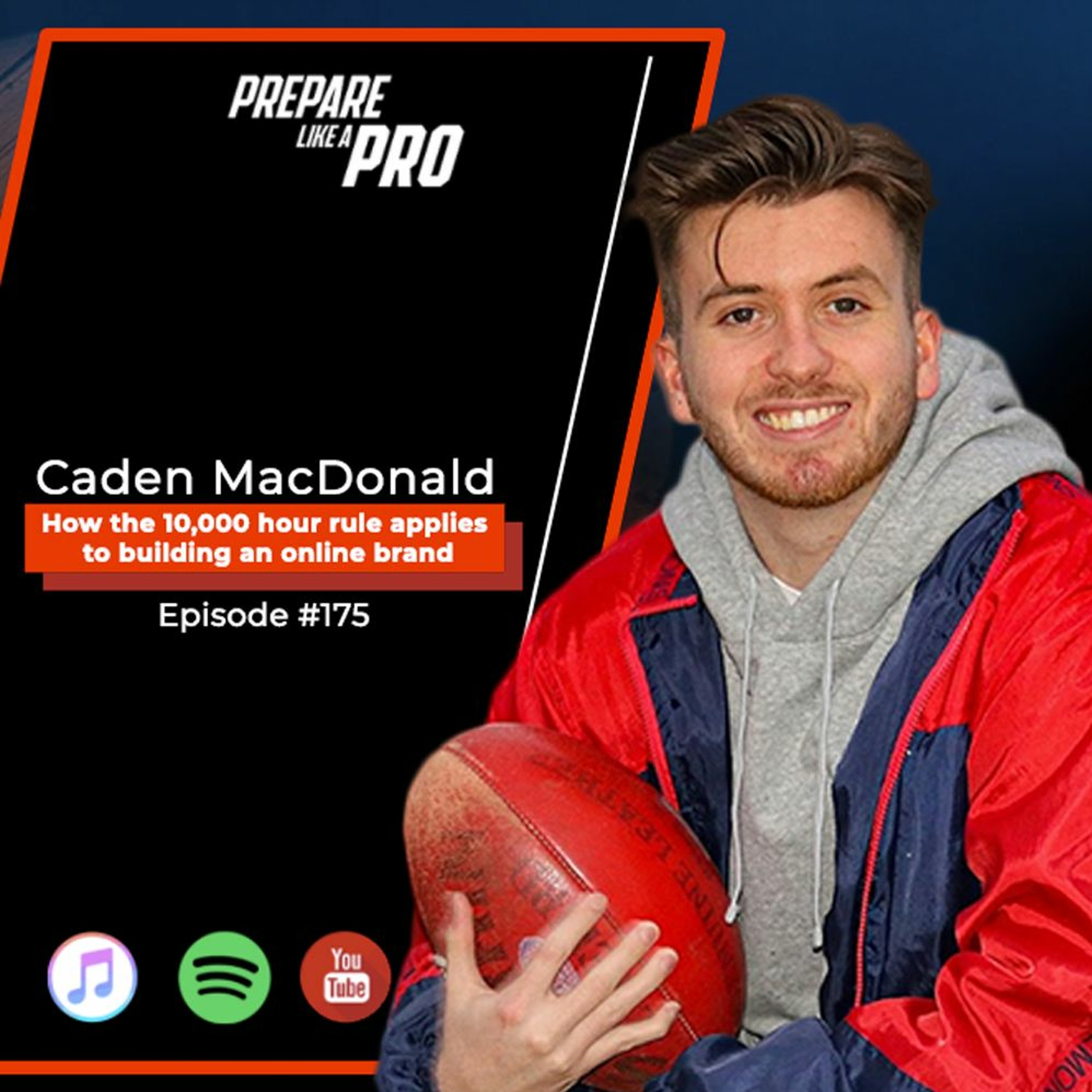 #175 - Cados: Caden MacDonald, How the 10,000-hour rule applies to building an online brand episode artwork