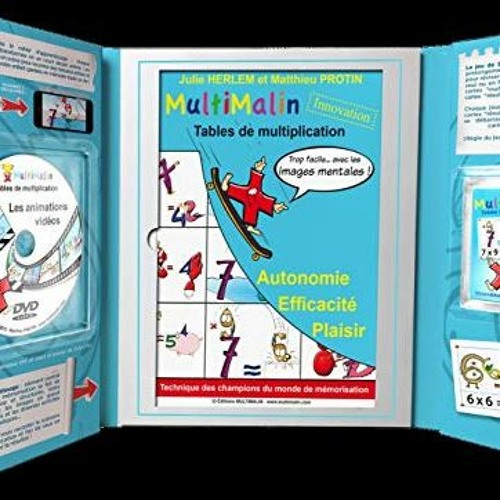 Stream Lire MultiMalin - multiplication tables (box containing 1 booklet, 1  DVD and 1 card game) pour votre from Fhjytre3wq2