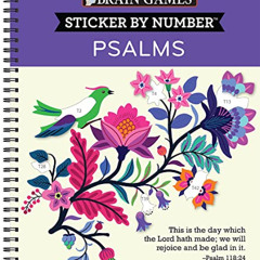 [DOWNLOAD] EPUB 📝 Brain Games - Sticker by Number: Psalms by  Publications Internati
