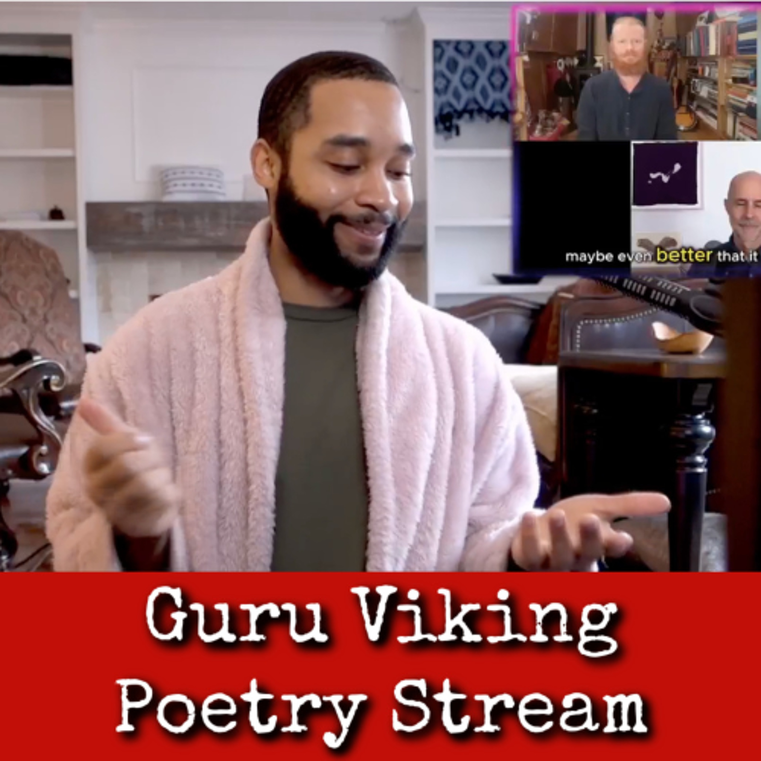Ep341: Guru Viking Poetry Stream [Bonus Episode] - John Brehm and Henry Shukman