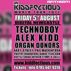 KIDDFECTIOUS WORLD TOUR PROMO MIX (2011)