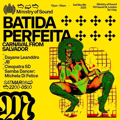 BATIDA PERFEITA-MINISTRY OF SOUND-CLEOPATRA SD-CARNAVAL