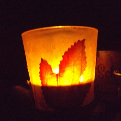 candle light meditation