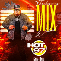 DJELREY ON HOT 97 THANKSGIVING MIX WEEKEND ( NO VOCALS )