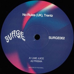SURGE 002: No Rules (UK), Trentz - Lime Juice EP (Phil2, Reyam, Lucianno Villarreal Remixes) OUT ON 23/02/2022