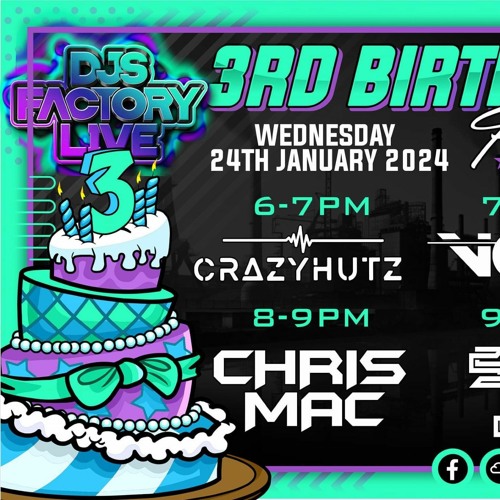 Djs Factory 3rd Birthday(live)
