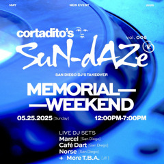 Café Dart LIVE @ Cortadito's Sun-Daze (Tijuana, MX)