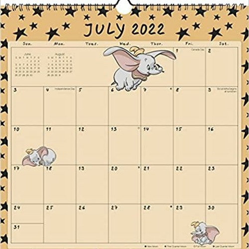 [PDF] ✔️ eBooks 2022-2023 Disney Classics Academic Spiral Wall Calendar (July 2022 - June 2023) Full