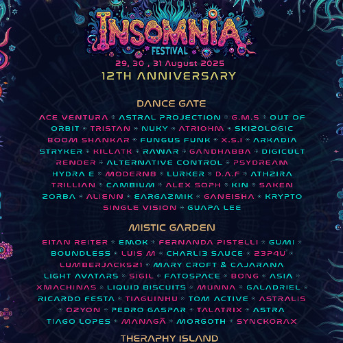 Gandhabba live mix - Insomnia Festival 2025 (Portugal)