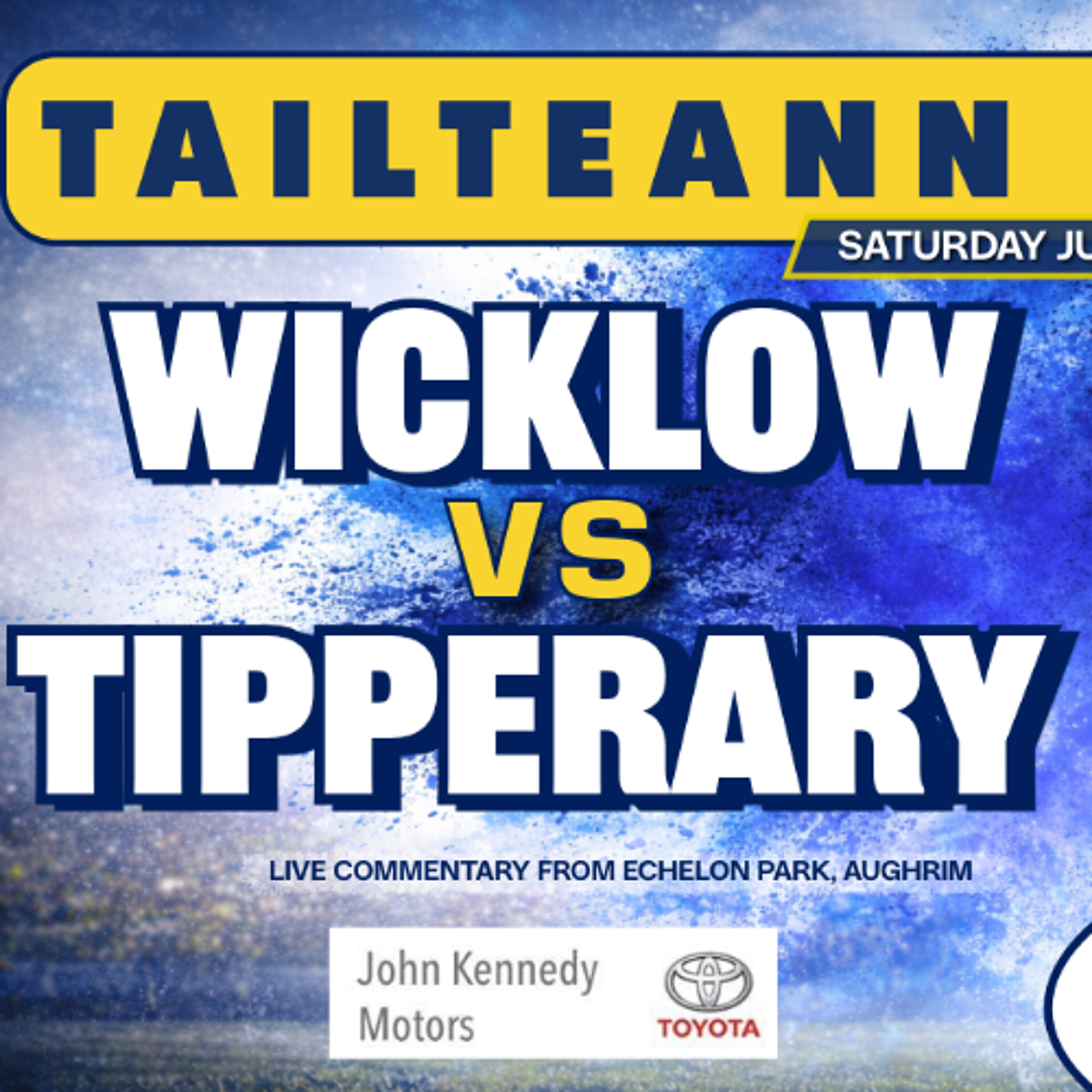 Tipperary vs Wicklow - 2026 Tailteann Cup Rd 3 - Tipp FM commentary episode artwork