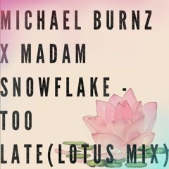 Too Late ( Lotus Mix ) ft. Madam Snowflake