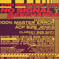 ‘BOUJEEBASS TV PRESENTS ‘NO SIGNAL’ FEATHERC MIX COMPETITION ENTRY