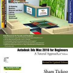 [DOWNLOAD] Autodesk 3ds Max 2016 for Beginners: A Tutorial Approach,16th Edition
