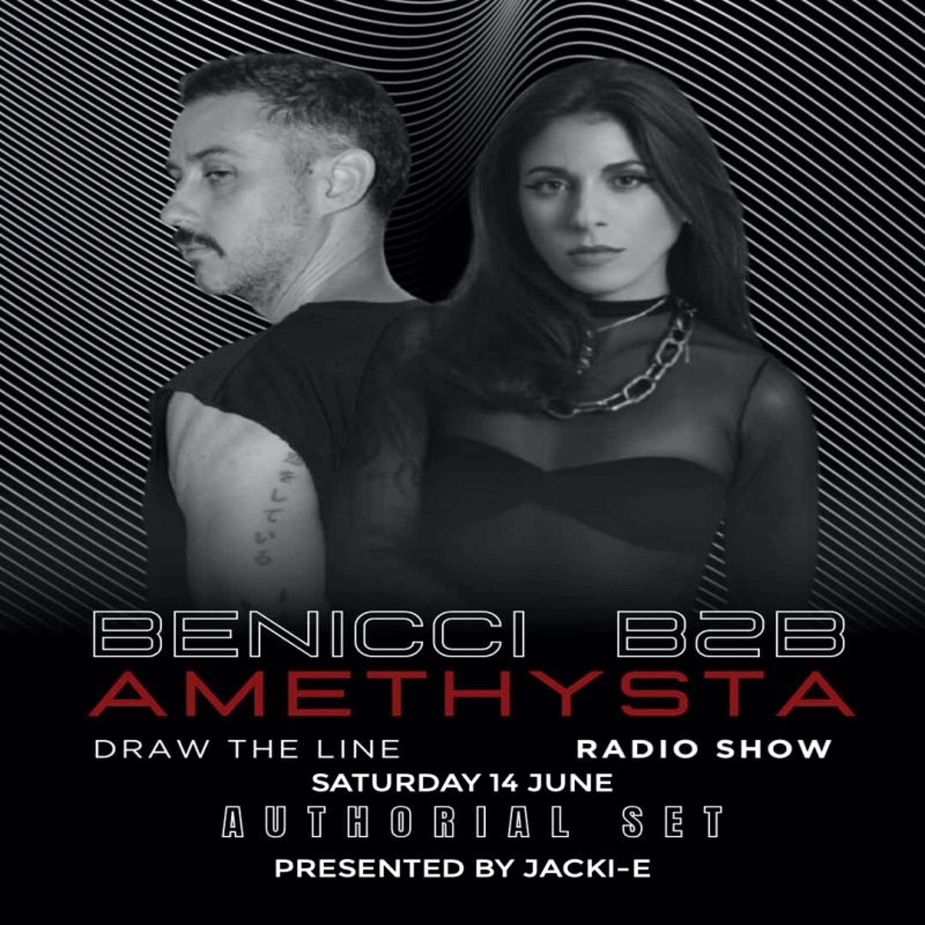 Jacki-E and Draw The Line Radio Show