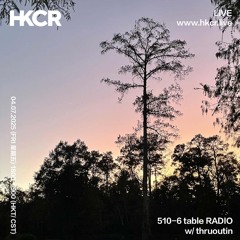 510-6 table RADIO w/ thruoutin - 04/07/2025
