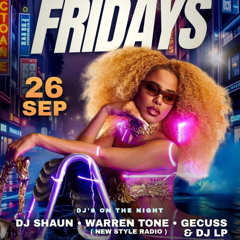 Live Audio. Wild Out Fridays 26/9/2025