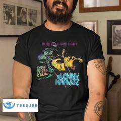 Lenny Kravitz Blue Electric Light Cover Art Shirt