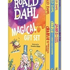 Stream (PDF) READ Roald Dahl Magical Gift Set (4 Books): Charlie and the Chocolate Factory, James an