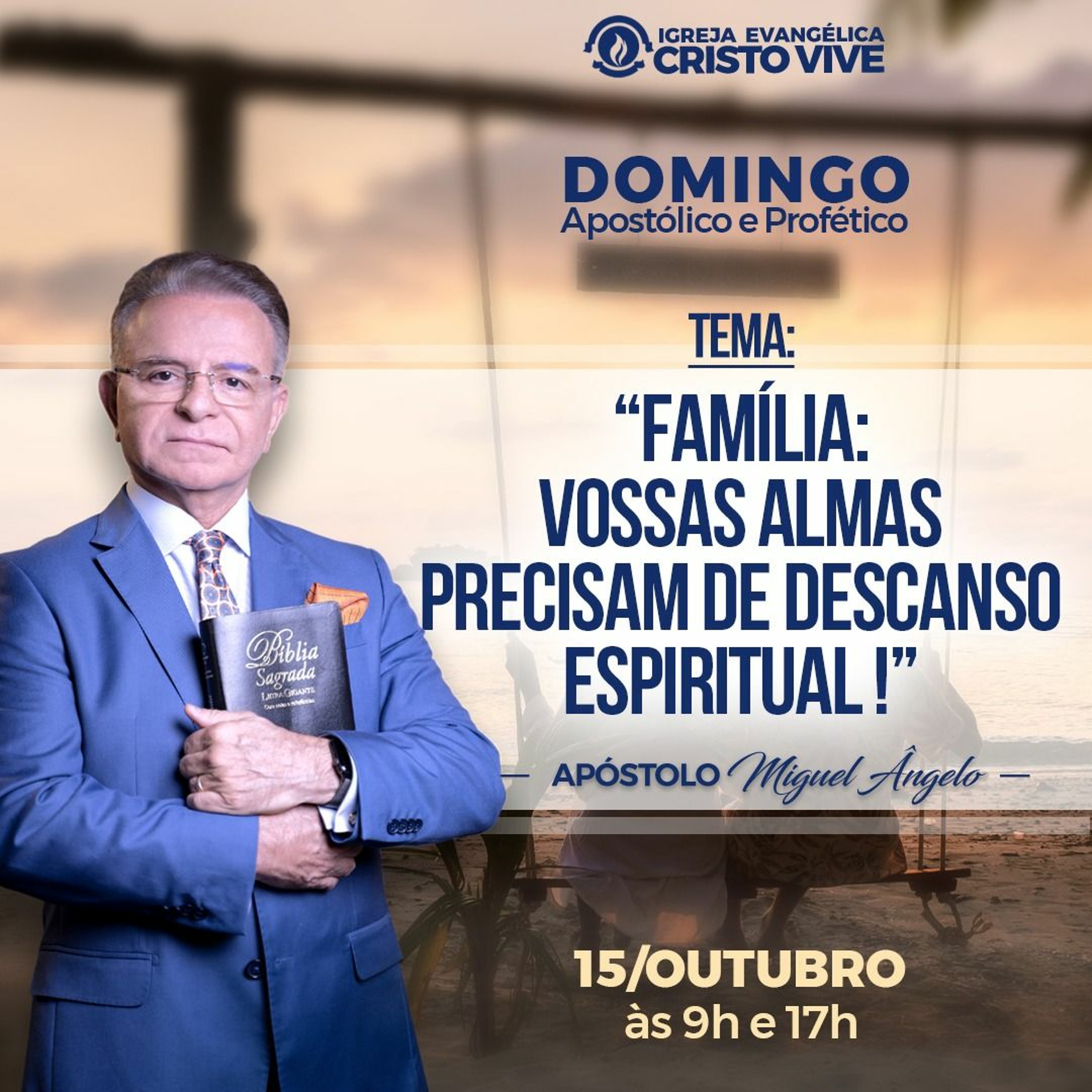 Igreja Evangélica Cristo Vive - Ap. Miguel Ângelo