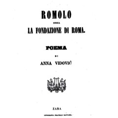 Anna Vidovich, da "Romolo o della fondazione di Roma", canto XVI
