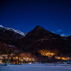 Winter's Night in the Alps
