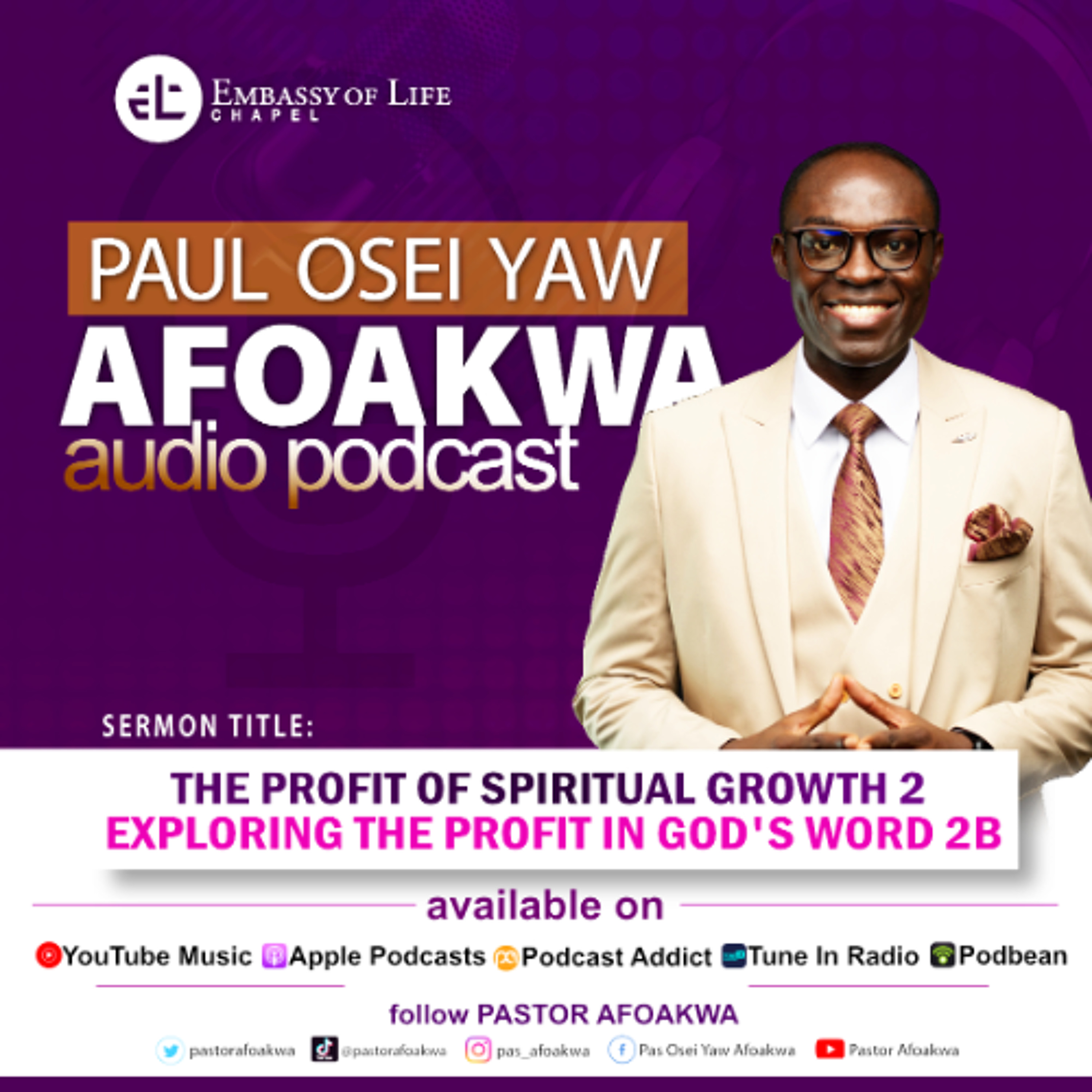 The Profit of Spiritual Growth 2 - Exploring The Profit In God's Word 2B (13.11.24) episode artwork