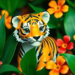 Lenny’s Little Tiger ⋆｡‧˚ʚ🐯ɞ˚‧｡⋆