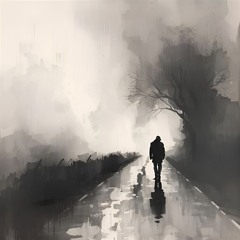 Hard roads - Rainy version