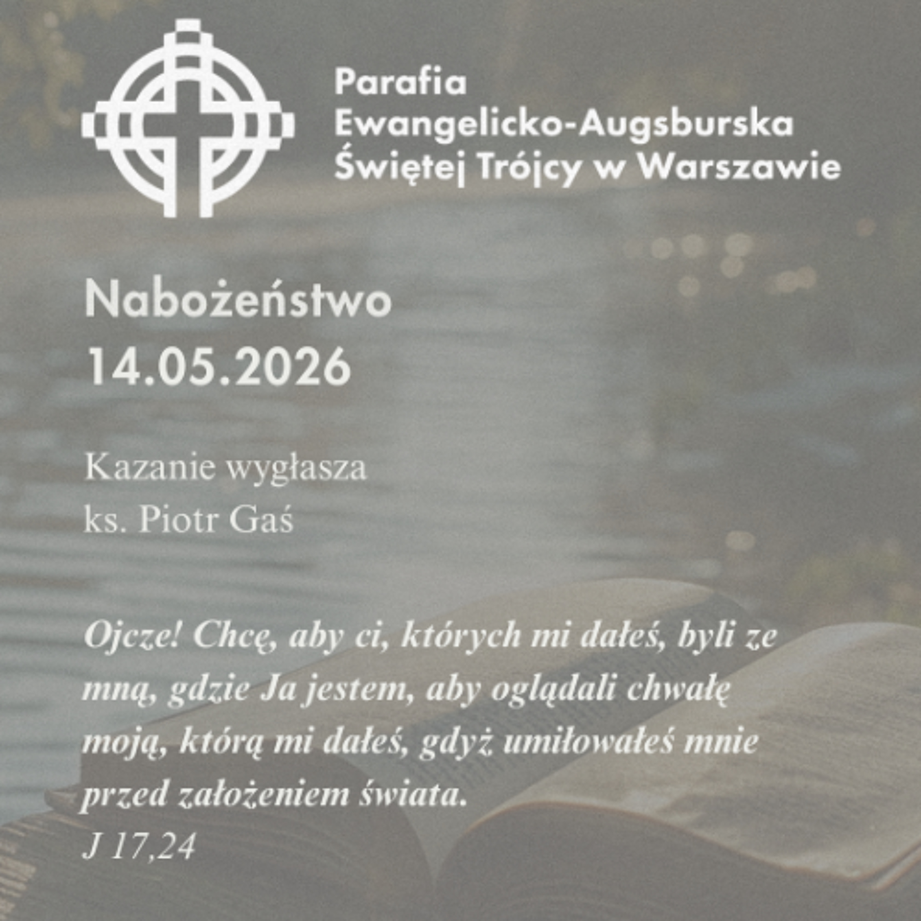 Rozważanie z nabożeństwa w Święto Wniebowstąpienia Pańskiego 14 maja 2026 episode artwork