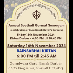 Harsimran Singh Lalli - Southall Rhensbhai Nov 2024