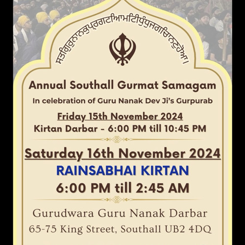 Harsimran Singh Lalli - Southall Rhensbhai Nov 2024