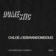 Randomdoug B2B Chloe J @ Coda (June 8th,2024)