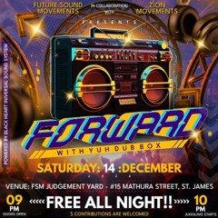 Audio Menace/Chozen Wun/ Master Minds/ Zion Mvmnts/Spartan/ Zion Lion/ Taurus Mvmnts 12/24 (Forward)