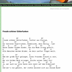 Freude Schöner Götterfunken (Tribute den sozialen Menschen -COVID19)