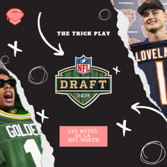 On note la draft 2025 des équipes de la NFC North