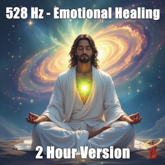 Binaural Beats 528 Hz – Emotional Healing (2 Hours) | Theta Waves for Peace, Balance & Renewal