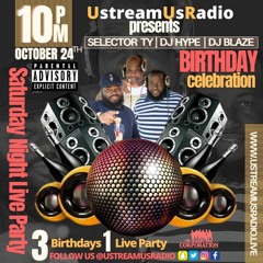 3 DA HARDWAY Dj Blaze Selecta Ty Dj Hype Virtual Earthstrong Party USTREAMUSRADIO
