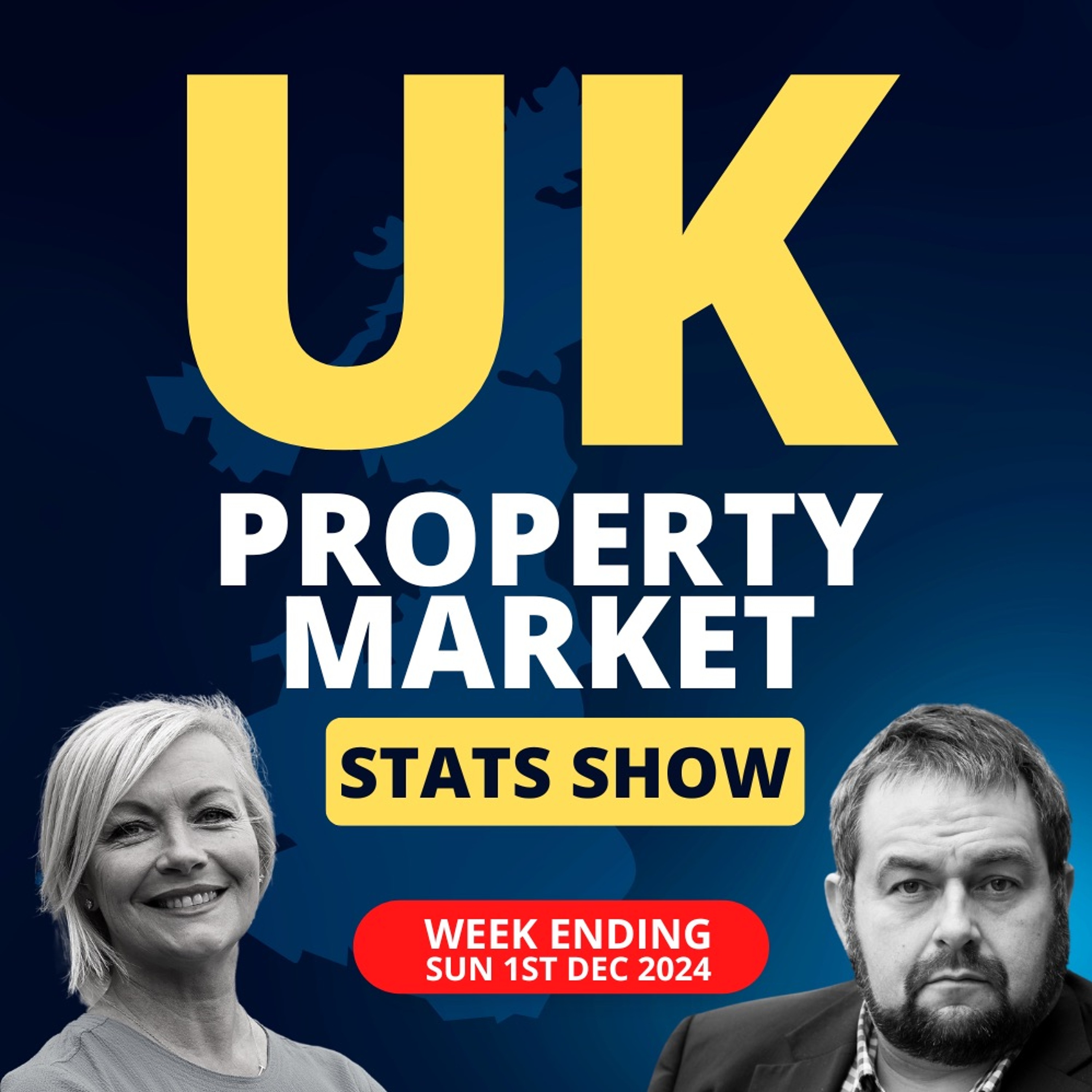 UK Property Market Stats Show - Week 48 2024 - Ep.2044 episode artwork