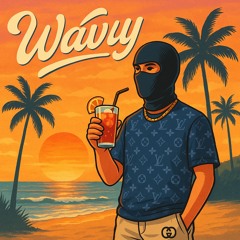 wavy