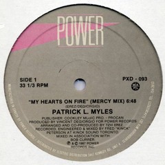 Patrick L. Myles - My Hearts On Fire [1987]