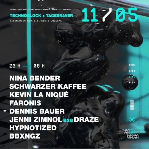 Kevin La Niqué @ Technoblock xxx Tagesraver [ Elektroküche 11.05.24 ]