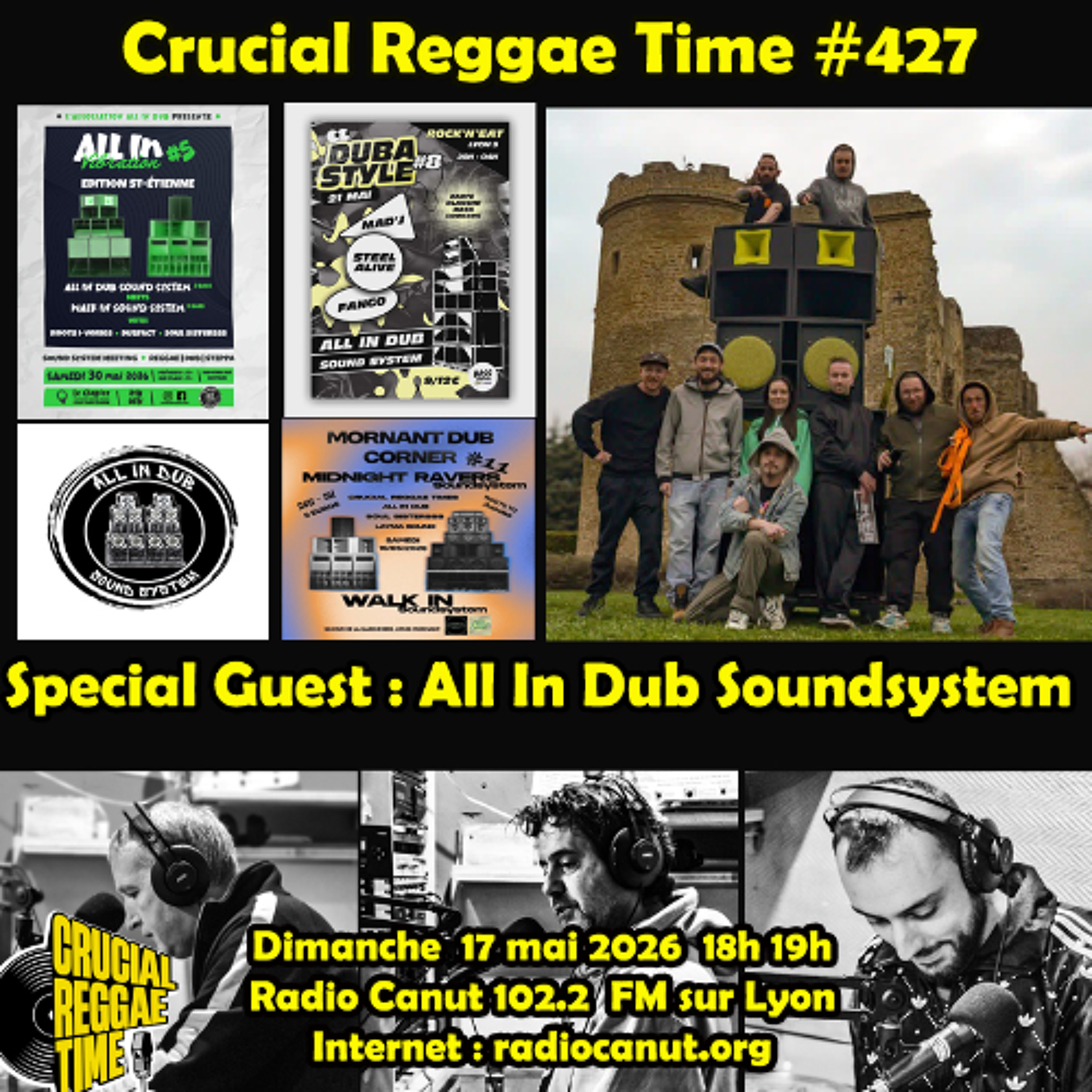 Crucial Reggae Time #427 All in Dub