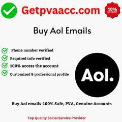 Top Website To Buy Aol Emails Account-100% Safe, PVA, Genuine