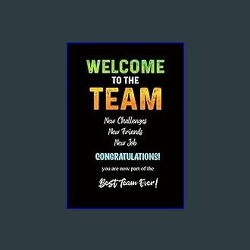 Stream Read^^ Welcome to The Team - Congratulations! you are now part ...